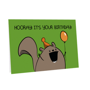 Chipmunk - NSFW Birthday Card
