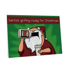 Santa’s Fiber - NSFW Holiday Card
