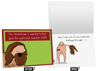 Sweater - NSFW Holiday Greeting Card