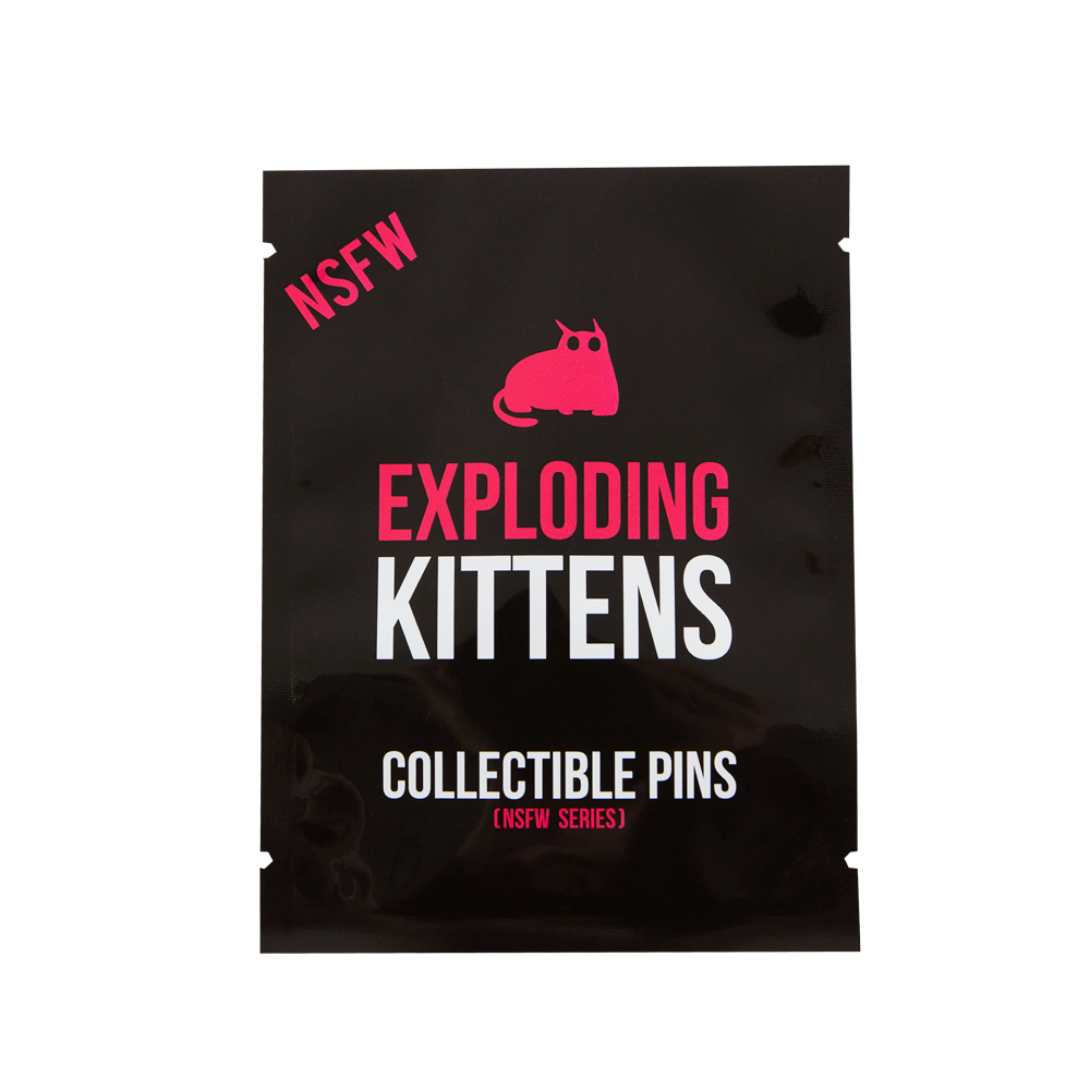 Exploding Kittens Collectible Pins - Series 2 NSFW