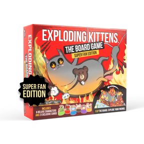 Exploding Kittens: The Board Game (Super Fan Edition)