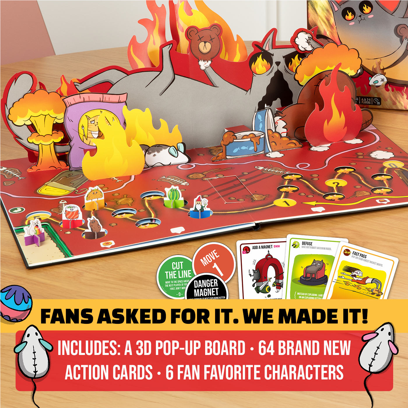Exploding Kittens: The Board Game Exploding Kittens: The Board Game
