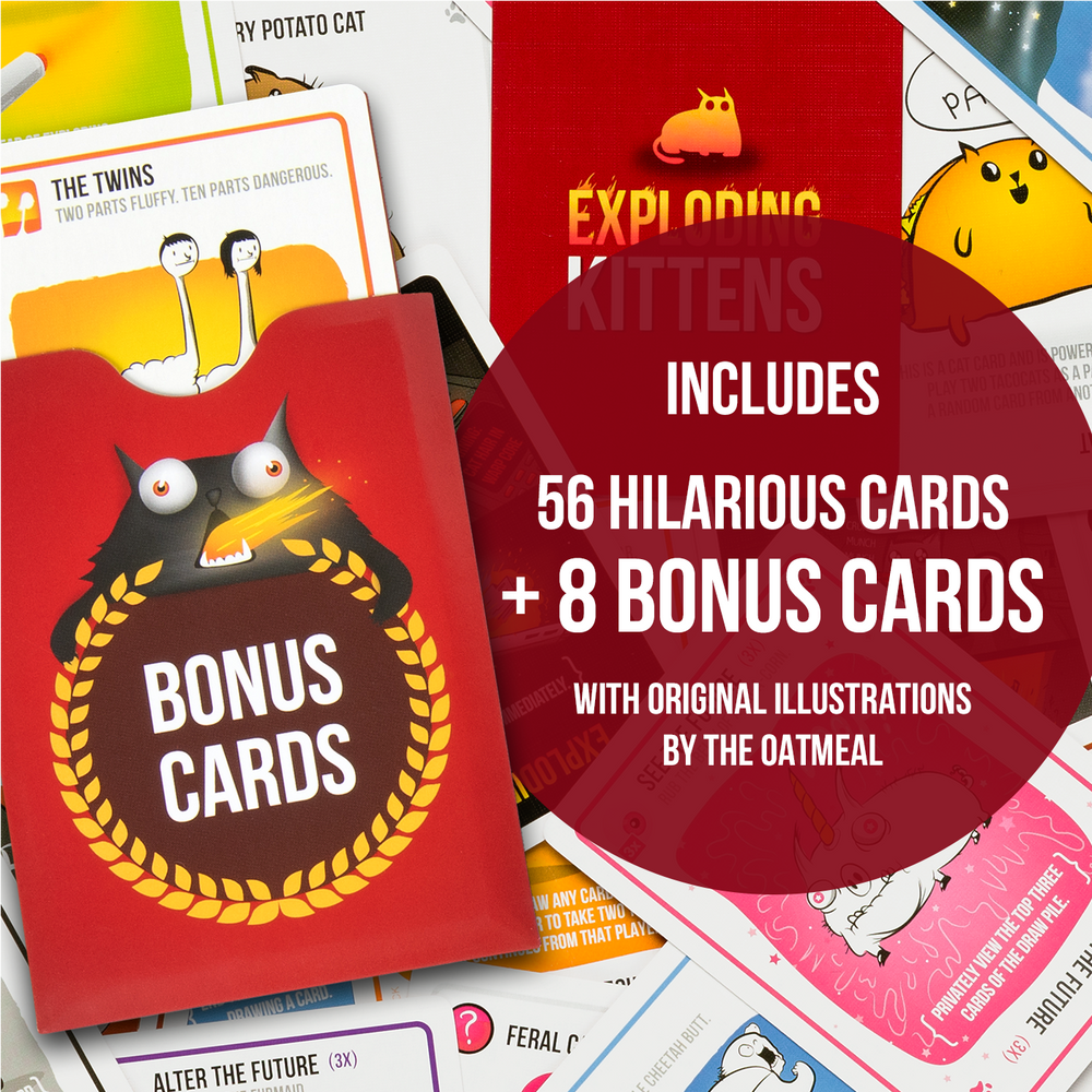 Exploding Kittens: Original Edition (10th Anniversary Tin Edition)