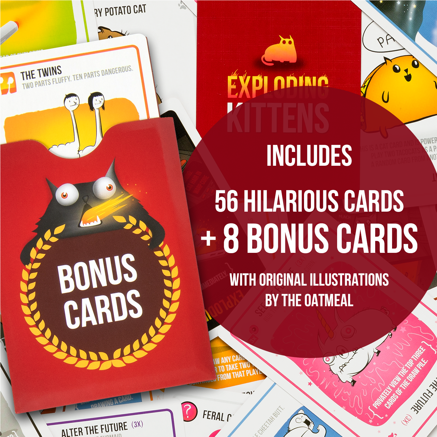 Exploding Kittens: Original Edition (10th Anniversary Tin Edition)