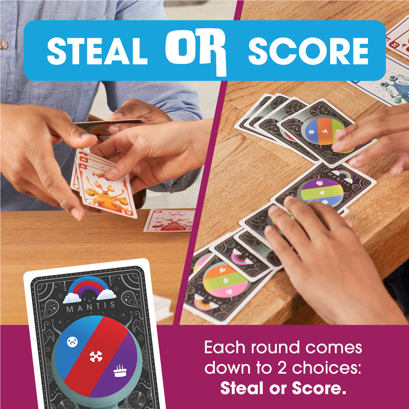 Mantis | A Colorfully Cutthroat Card Game | Exploding Kittens