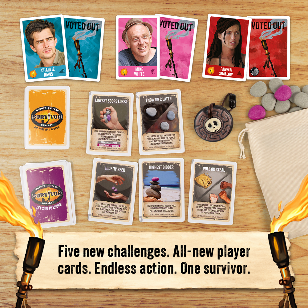 Survivor Rocks Survivor: Let's Go To Rocks