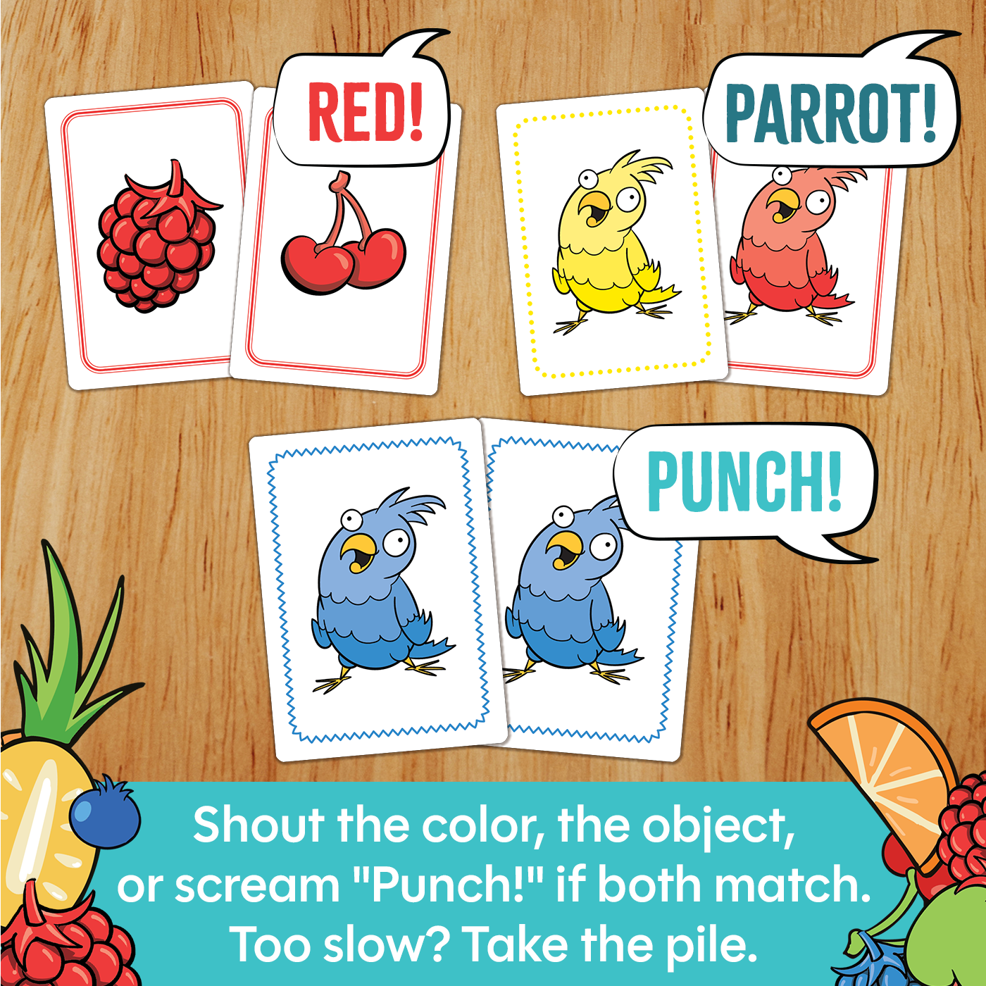 Berry Cherry Parrot Punch 