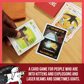 Exploding Kittens: Original Edition (10th Anniversary Tin Edition)
