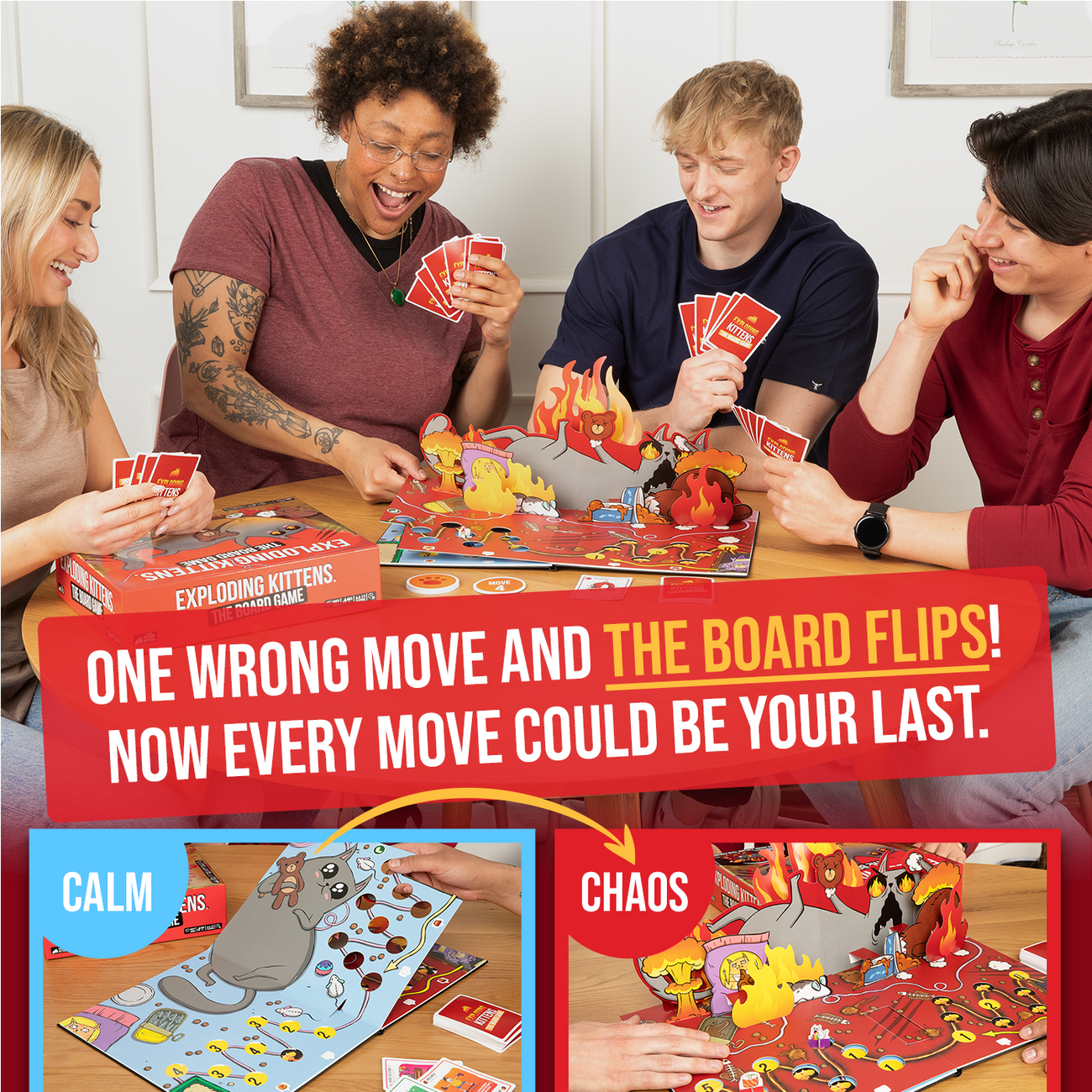 Exploding Kittens: The Board Game