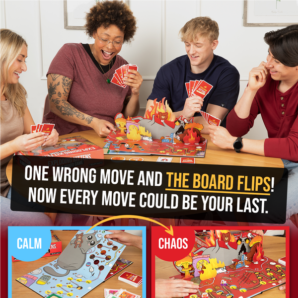 Exploding Kittens Fan Made Games Exploding Kittens: The Board Game (Super Fan Edition)