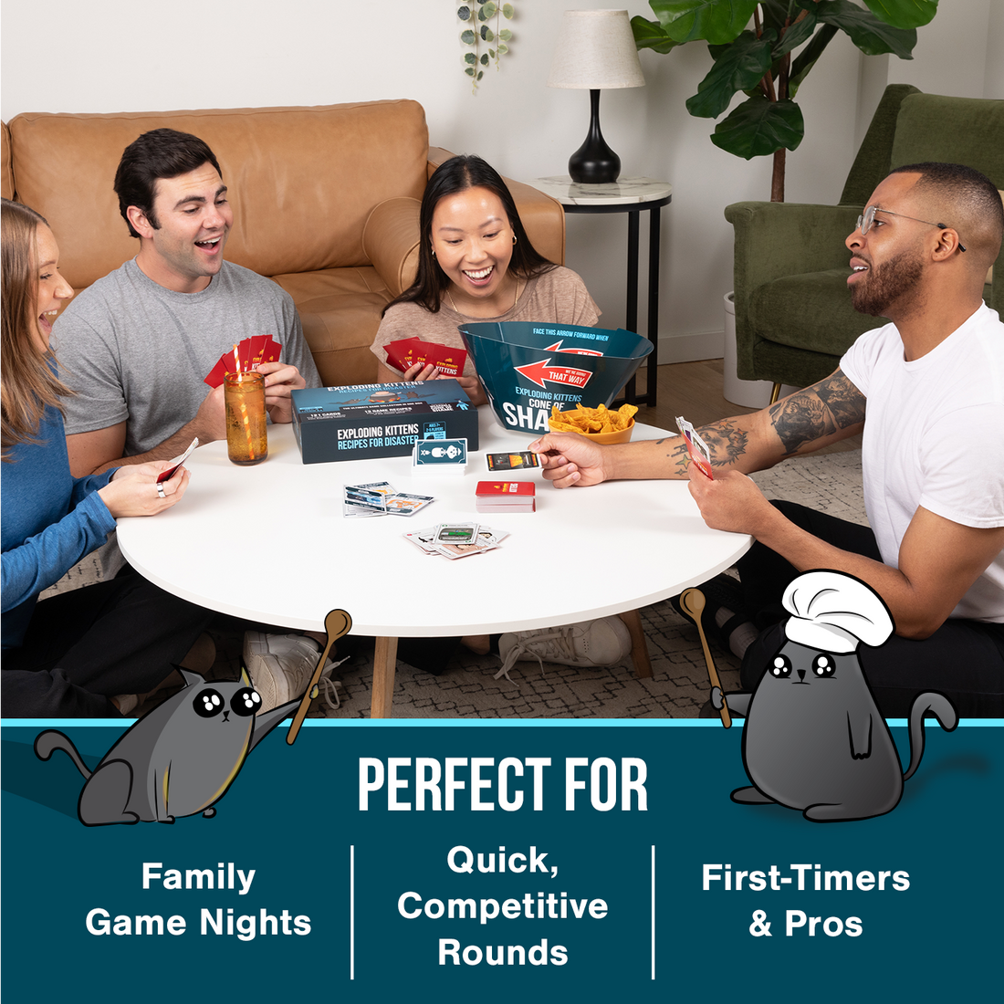 Exploding Kitten Cake Exploding Kittens: Recipes for Disaster | Exploding Kittens