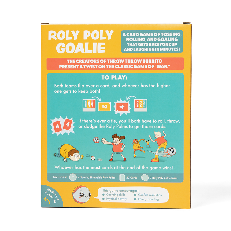 Roly Poly Goalie & Fun Active Family Game