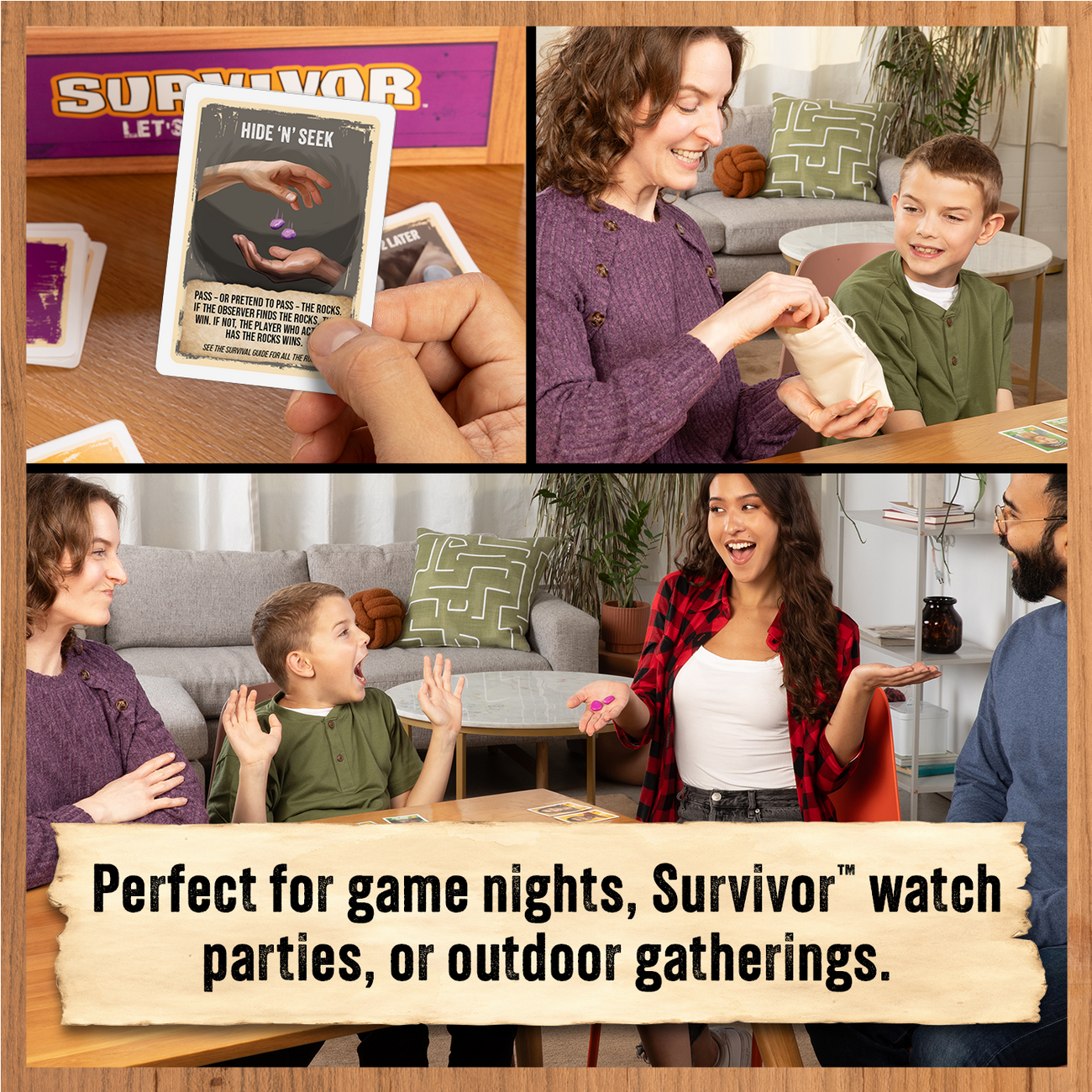 Survivor Color Rocks Survivor: Let's Go To Rocks