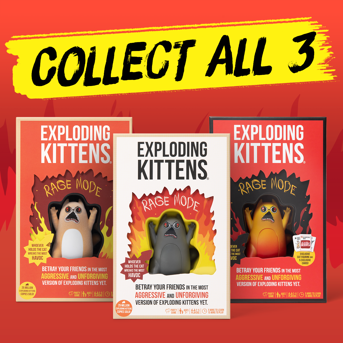Exploding Kittens: Rage Mode 