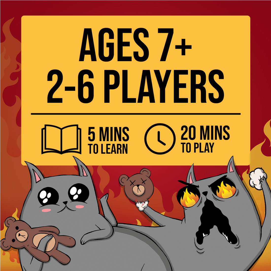 Exploding Kittens: The Board Game (Super Fan Edition)