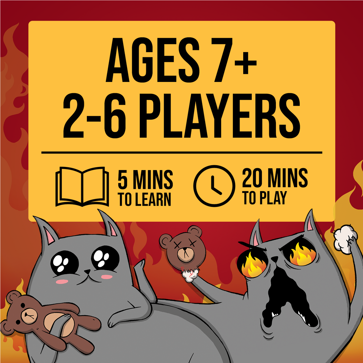Exploding Kittens: The Board Game (Super Fan Edition)