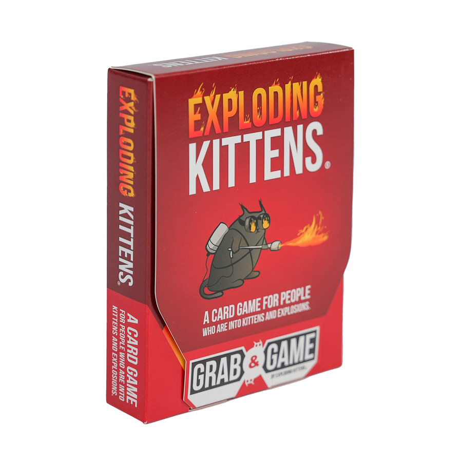 Exploding Kittens Origonal Exploding Kittens Original: Grab & Game Edition
