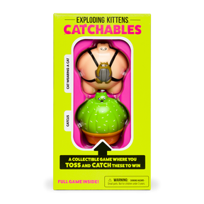 Catchables 2-Pack #2 (Cat-wearing-a-cat & Catcus)