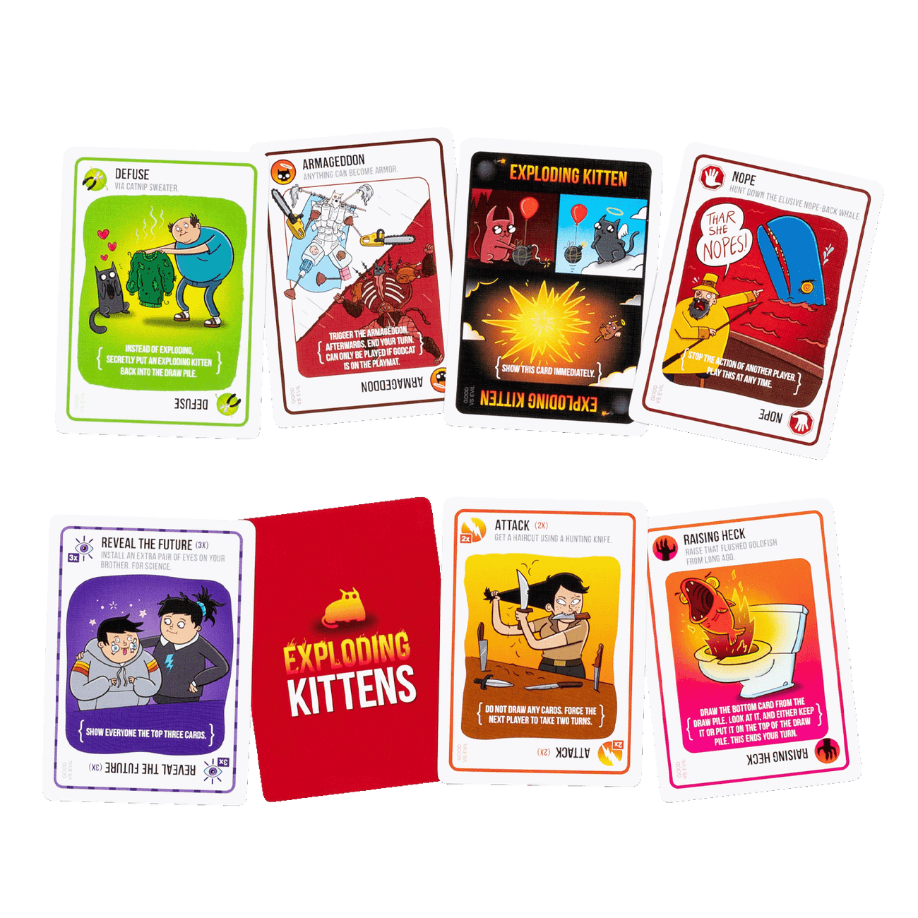 Exploding Kittens Kleiner Stinker Kinderspiel - Würfelspiel Für 2-5 Spieler Ab 4 Jahren