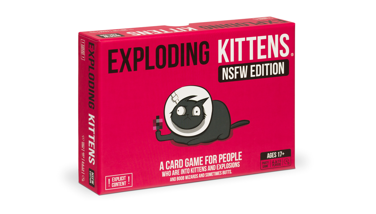 Exploding Kittens NSFW Edition | NSFW Card Game | Exploding Kittens