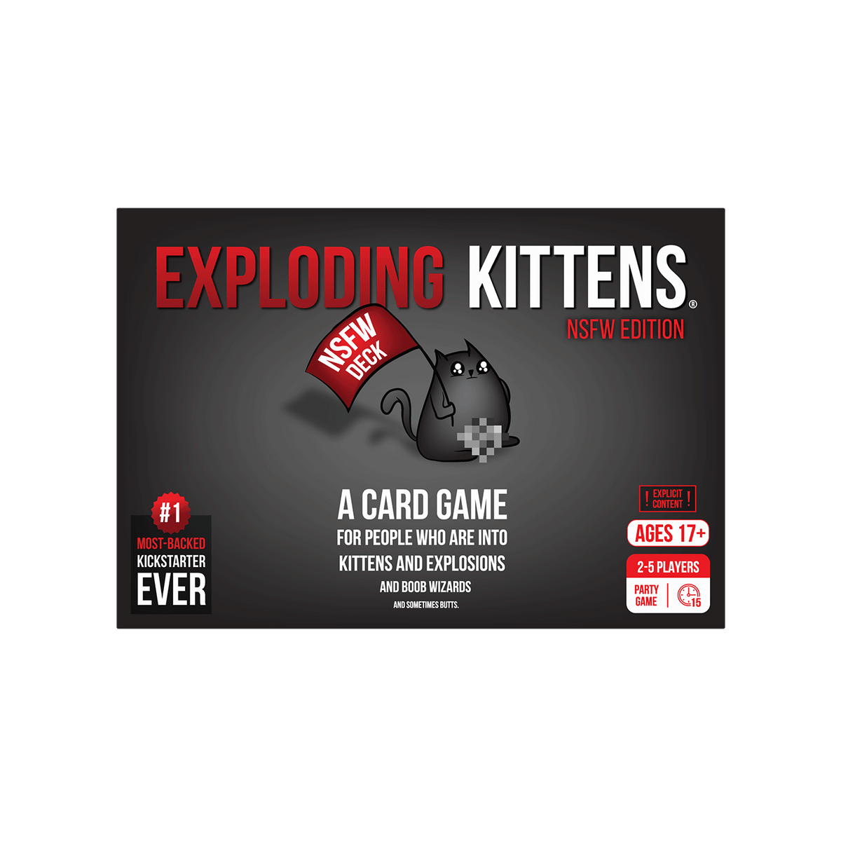 Exploding Kittens NSFW Edition, NSFW Card Game