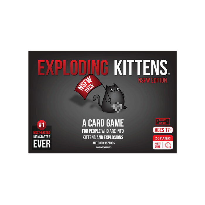 Exploding Kittens NSFW Edition | NSFW Card Game | Exploding Kittens