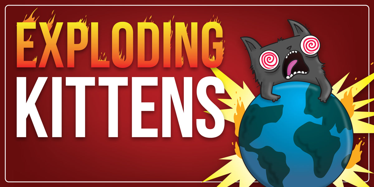Exploding Kittens-Landing Page