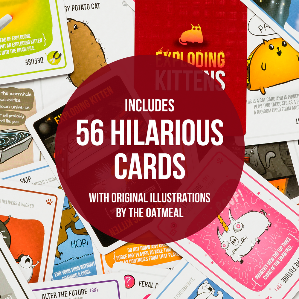 Exploding Kittens Original Edition | Card Game