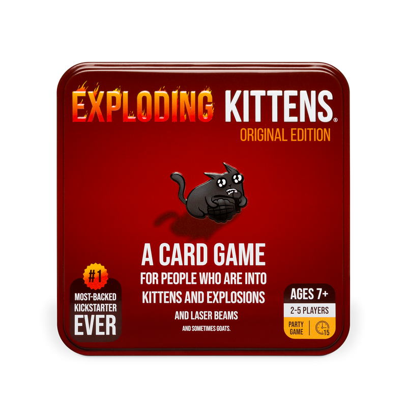 Exploding Kittens Origonal Exploding Kittens: Original Edition (Classic Tin)