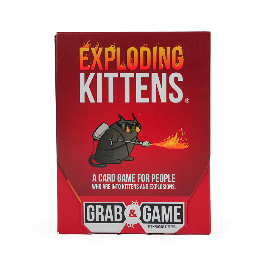 Exploding Kittens Origonal Exploding Kittens Original: Grab & Game Edition