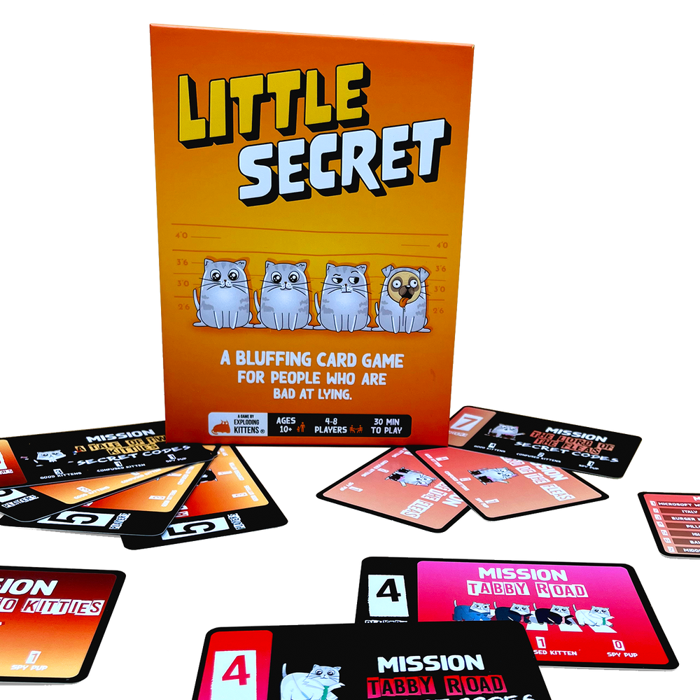 Little Exploding Caps Little Secret Social Deduction Card Game