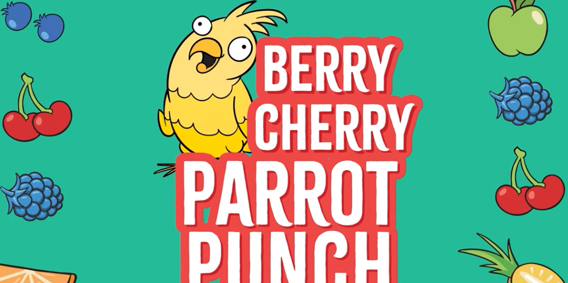 Berry Cherry Parrot Punch