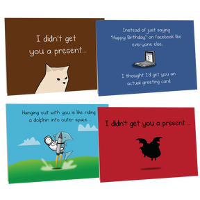 NSFW Birthday Cards Vol. B - 4 pack