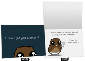 NSFW Birthday Greeting Card Bundle - 4 pack