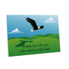 Bald Eagle - NSFW Friendship Card