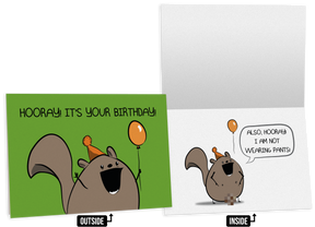 NSFW Birthday Greeting Card Bundle - 4 pack