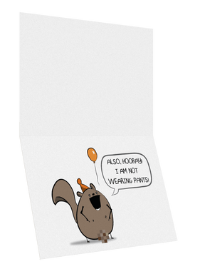 Chipmunk - NSFW Birthday Card