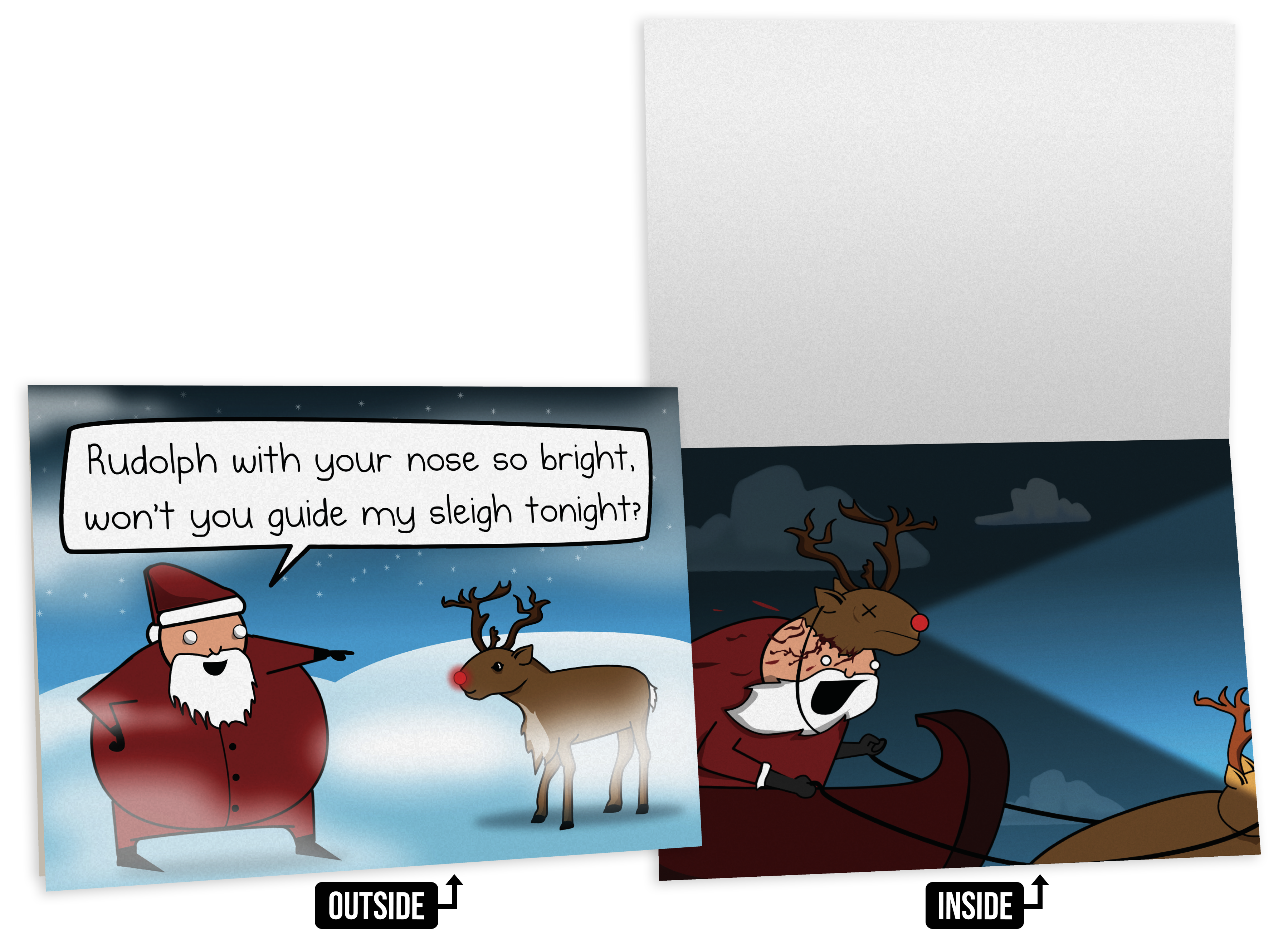 Rudolph - NSFW Holiday Card 