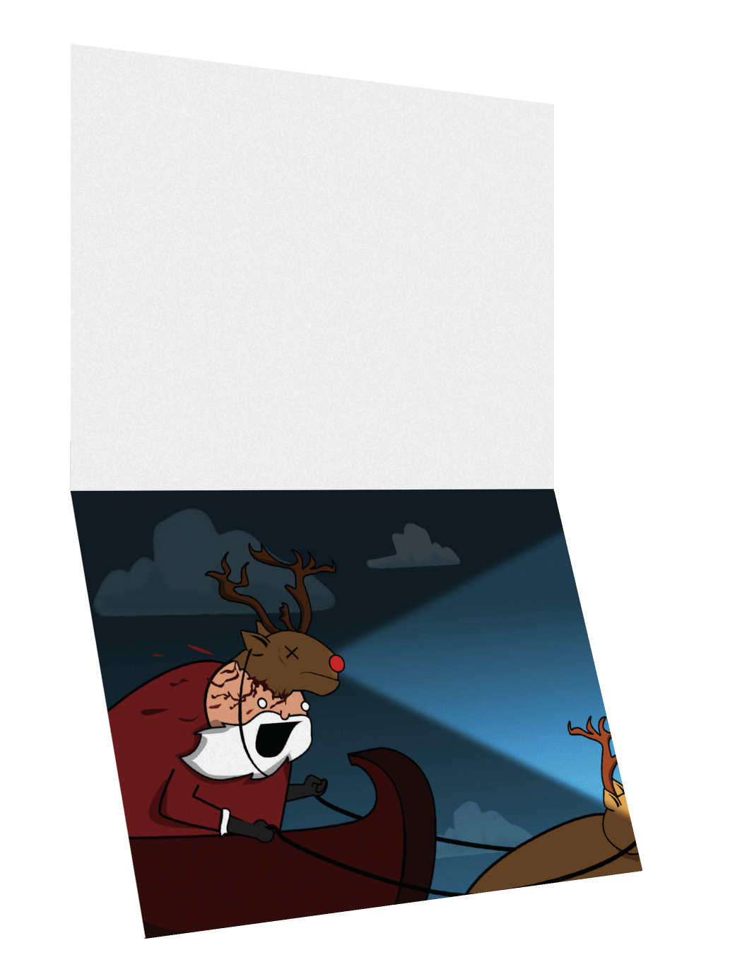 Rudolph - NSFW Holiday Card