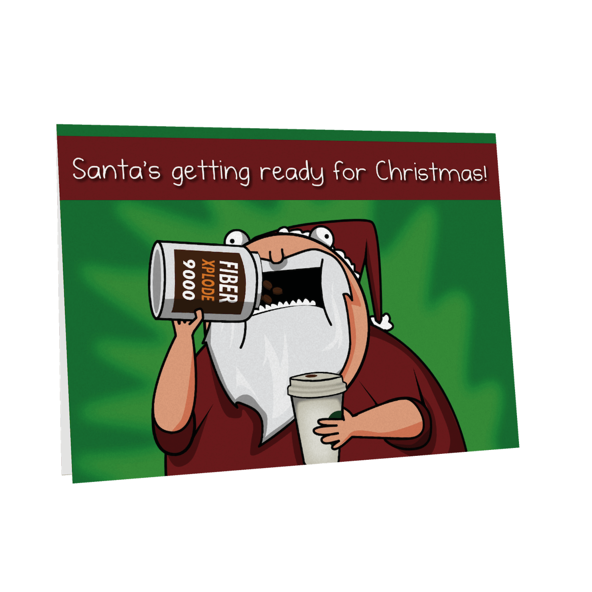Santa’s Fiber - NSFW Holiday Card