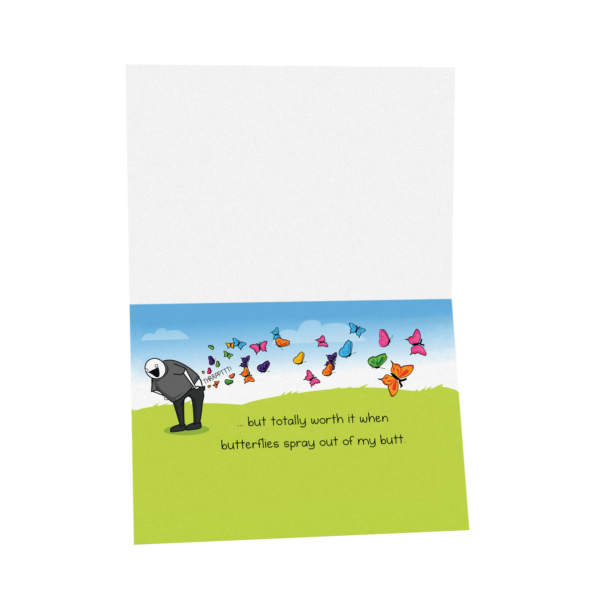 Caterpillar | NSFW Love & Friendship Greeting Card | Exploding Kittens