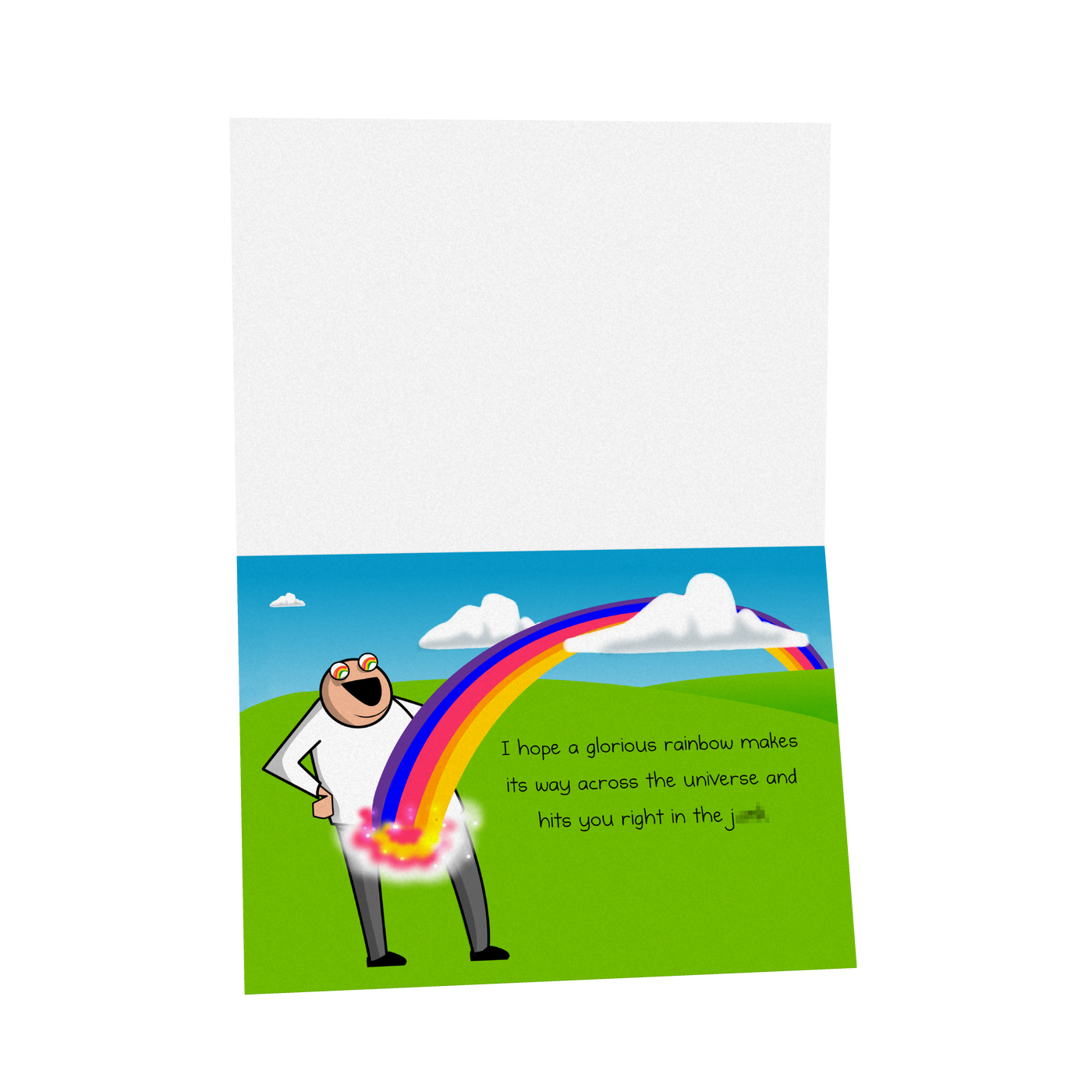 Rainbow | NSFW Birthday Greeting Card | Exploding Kittens
