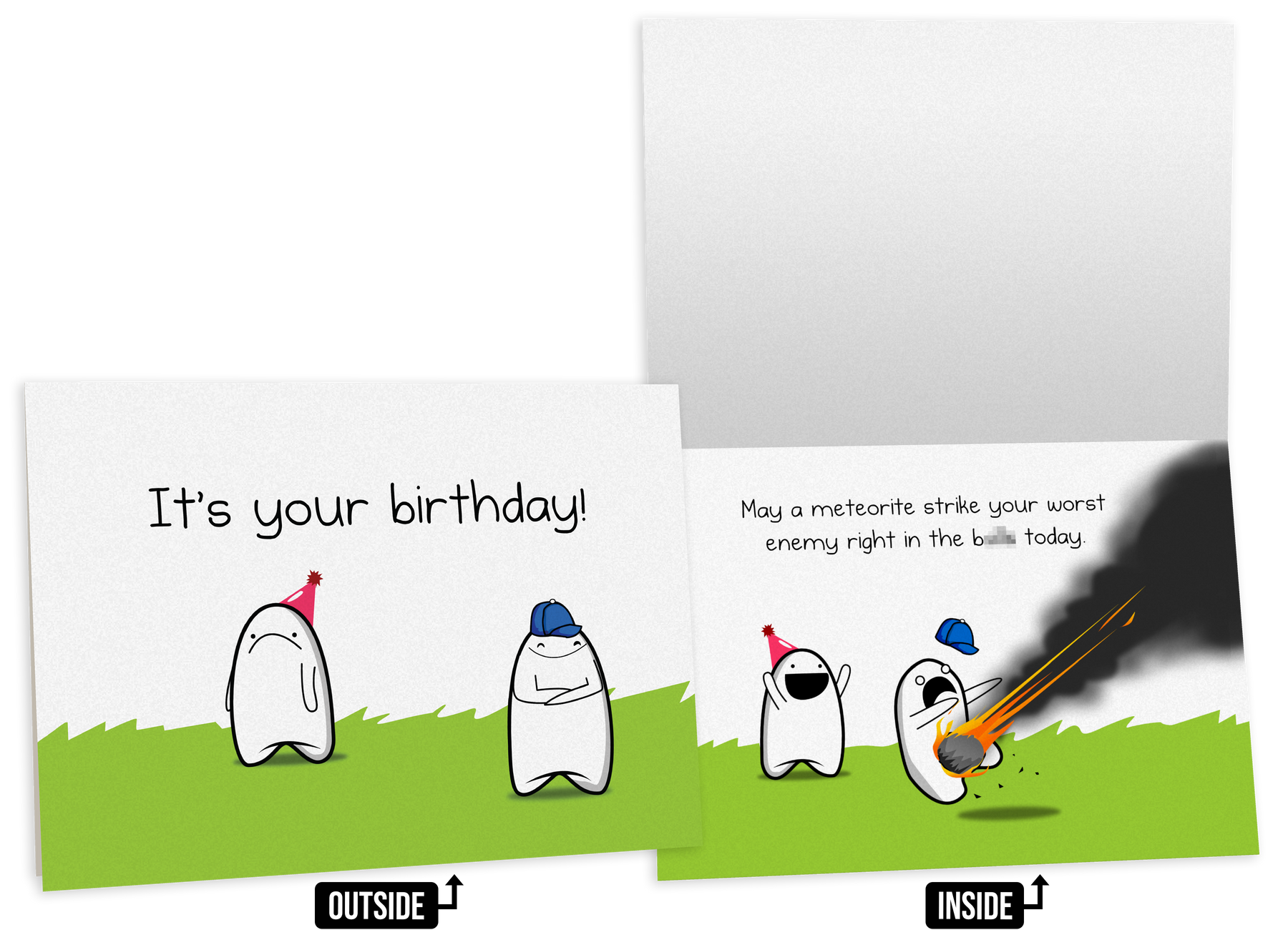 NSFW Birthday Cards - 8 pack