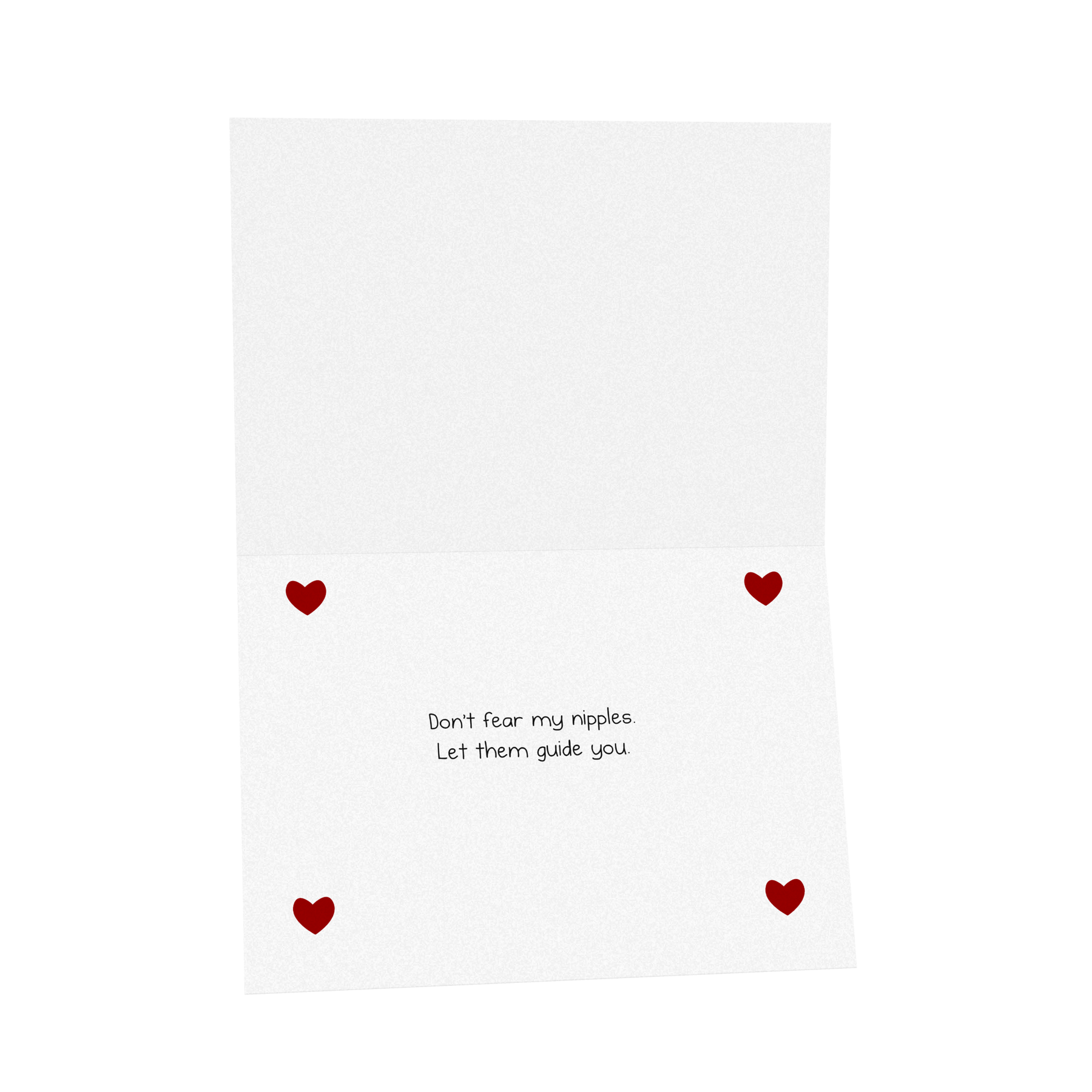 Nipples - NSFW Love & Friendship Greeting Card