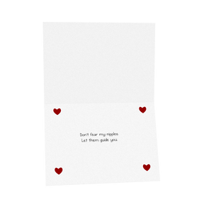 Nipples - NSFW Love & Friendship Greeting Card