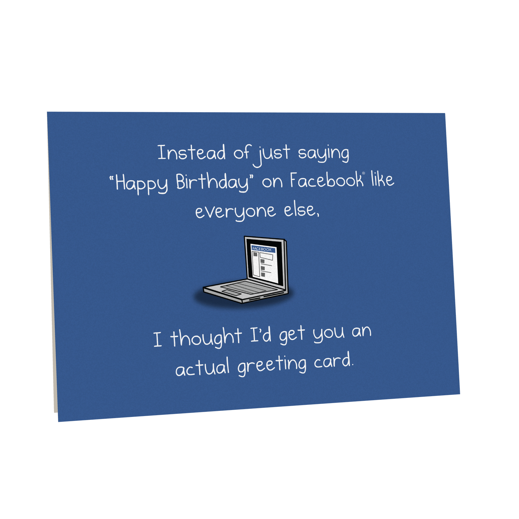 Facebook Panda - NSFW Birthday Greeting Card