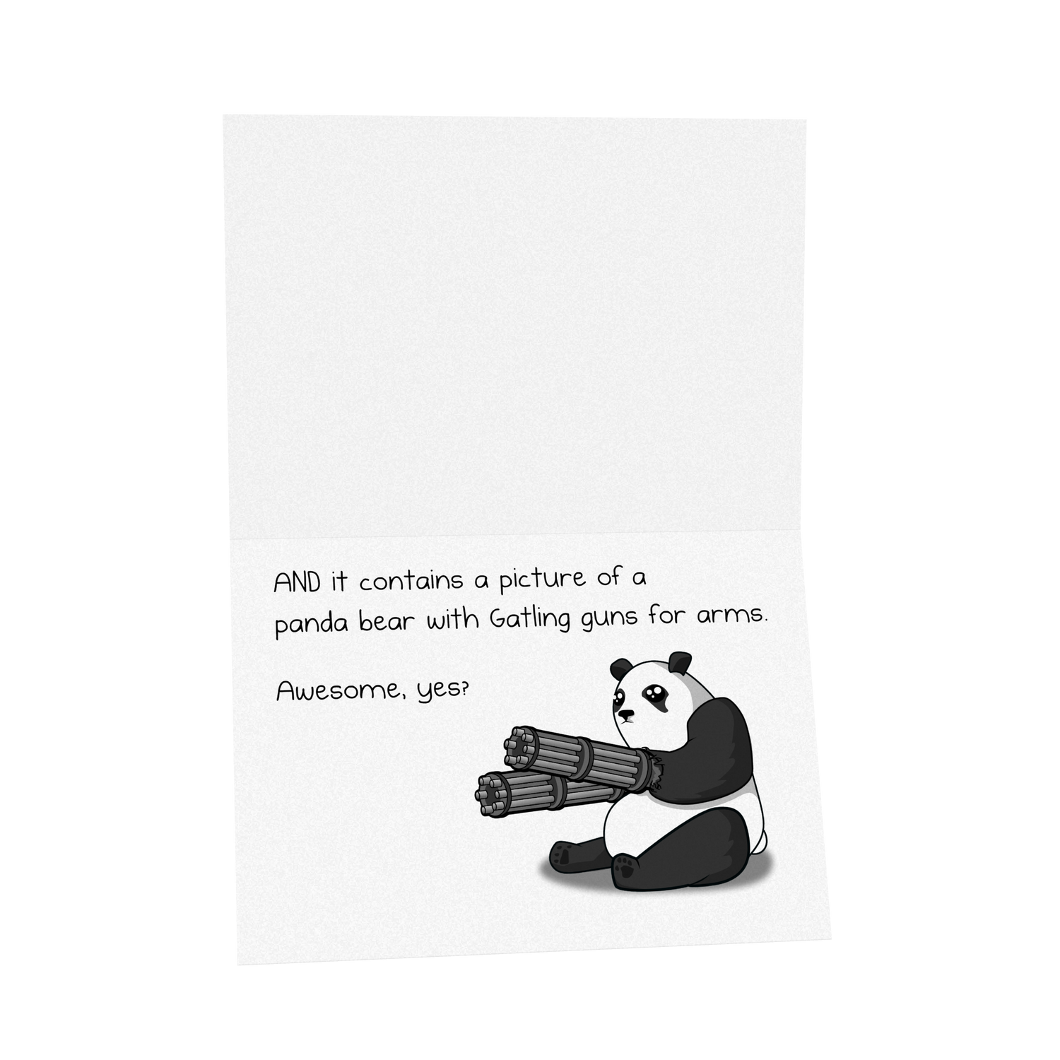 Facebook Panda | NSFW Birthday Greeting Card | Exploding Kittens