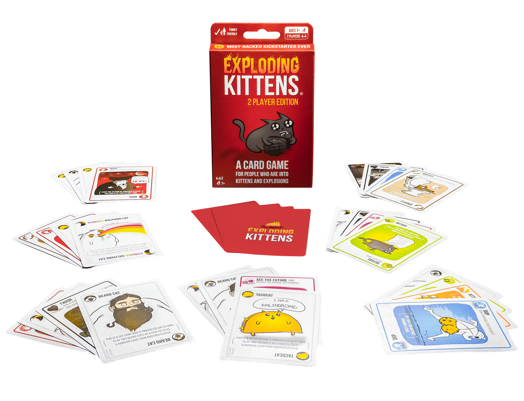Exploding Kittens (Edition 2 Joueurs)