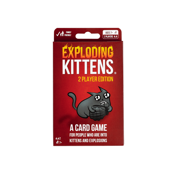 Exploding Kittens-Landing Page