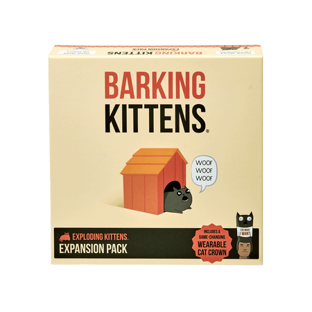 Barking Kittens | Exploding Kittens Expansion Pack | Exploding Kittens